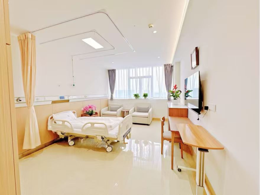 Bright Spacious Patient Room